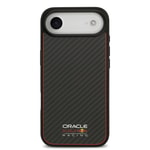 Apple iPhone 17 Air Kılıf Redbull Orjinal Lisanslı M-safe Şarj Özellikli Karbon Fiber Parlayan Logolu Kapak