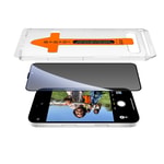 Apple iPhone 17 Air Zore 2.5D Oliv Privacy Temperli Cam Ekran Koruyucu + Kolay Uygulama Aparatı