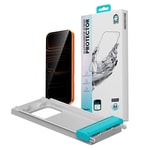 Apple iPhone 17 Benks Glass Warrior 2.0 EZFita Privacy Hayalet Cam Ekran Koruyucu + Kolay Uygulama Aparatı