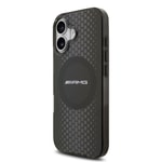 Apple iPhone 17 Kılıf AMG Orjinal Lisanslı Çift Katmanlı Büyük Logolu Petek Desenli Kapak