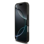 Apple iPhone 17 Kılıf AMG Orjinal Lisanslı M-safe Şarj Özellikli Çift Katmanlı Kırmızı Çapraz Çizgili Kapak