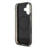 Apple iPhone 17 Kılıf AMG Orjinal Lisanslı M-safe Şarj Özellikli IML Baskı Logolu Çift Katmanlı Bow Lines Kapak