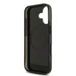 Apple iPhone 17 Kılıf AMG Orjinal Lisanslı M-safe Şarj Özellikli Çift Katmanlı Kırmızı Çapraz Çizgili Kapak