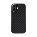 Apple iPhone 17 Kılıf Benks M-safe Şarj Özellikli Metal Kamera Çerçeveli Magnetik ArmorAir 600D Kevlar Fiber Kapak