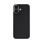 Apple iPhone 17 Kılıf Benks M-safe Şarj Özellikli Metal Kamera Çerçeveli Magnetik ArmorAir 600D Kevlar Fiber Kapak