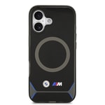 Apple iPhone 17 Kılıf BMW Orjinal Lisanslı M-safe Şarj Özellikli Metal Buton Tasarımlı IML Baskılı M Dizayn Kapak