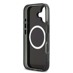 Apple iPhone 17 Kılıf BMW Orjinal Lisanslı M-safe Şarj Özellikli Metal Kamera Butonlu Yatay Şeritli M Dizayn Kapak