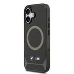 Apple iPhone 17 Kılıf BMW Orjinal Lisanslı M-safe Şarj Özellikli Metal Buton Tasarımlı IML Baskılı M Dizayn Kapak