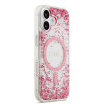 Apple iPhone 17 Kılıf Guess Orjinal Lisanslı M-safe Şarj Özellikli Transparan Resin Bottom Kapak