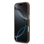 Apple iPhone 17 Kılıf Guess Orjinal Lisanslı M-safe Şarj Özellikli 4G Klasik Yazı Logolu Kapak