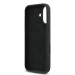 Apple iPhone 17 Kılıf Guess Orjinal Lisanslı Grained Yazı Logolu Kapak