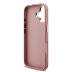 Apple iPhone 17 Kılıf Guess Orjinal Lisanslı 4G Büyük Metal Kamera Çerçeveli ve Logolu Glitter Kapak