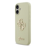 Apple iPhone 17 Kılıf Guess Orjinal Lisanslı Grained Yazı Logolu Kapak
