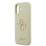 Apple iPhone 17 Kılıf Guess Orjinal Lisanslı Grained Yazı Logolu Kapak