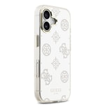 Apple iPhone 17 Kılıf Guess Orjinal Lisanslı Metal Kamera Çerçeveli Simli Aynalı Kapak