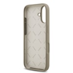 Apple iPhone 17 Kılıf Guess Orjinal Lisanslı Grained Yazı Logolu Kapak