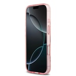 Apple iPhone 17 Kılıf Guess Orjinal Lisanslı M-safe Şarj Özellikli IML Baskılı Klasik Logolu 4G Desenli Kapak