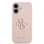 Apple iPhone 17 Kılıf Guess Orjinal Lisanslı Grained Yazı Logolu Kapak