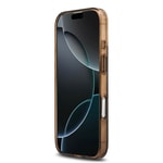 Apple iPhone 17 Kılıf Guess Orjinal Lisanslı M-safe Şarj Özellikli IML Baskılı Klasik Logolu 4G Desenli Kapak