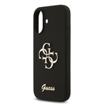 Apple iPhone 17 Kılıf Guess Orjinal Lisanslı Grained Yazı Logolu Kapak