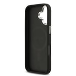 Apple iPhone 17 Kılıf Guess Orjinal Lisanslı M-safe Şarj Özellikli 4G Klasik Yazı Logolu Kapak