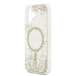 Apple iPhone 17 Kılıf Guess Orjinal Lisanslı M-safe Şarj Özellikli Transparan Resin Bottom Kapak