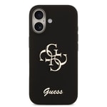 Apple iPhone 17 Kılıf Guess Orjinal Lisanslı Grained Yazı Logolu Kapak
