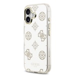 Apple iPhone 17 Kılıf Guess Orjinal Lisanslı Metal Kamera Çerçeveli Simli Aynalı Kapak