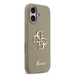 Apple iPhone 17 Kılıf Guess Orjinal Lisanslı Grained Yazı Logolu Kapak