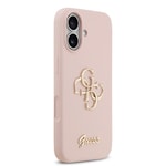Apple iPhone 17 Kılıf Guess Orjinal Lisanslı Grained Yazı Logolu Kapak