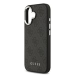 Apple iPhone 17 Kılıf Guess Orjinal Lisanslı M-safe Şarj Özellikli 4G Klasik Yazı Logolu Kapak