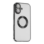 Apple iPhone 17 Kılıf Kamera Korumalı Logo Gösteren Zore Omega Kapak