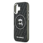 Apple iPhone 17 Kılıf Karl Lagerfeld Orjinal Lisanslı IML Baskılı KL Heads Kapak