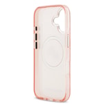 Apple iPhone 17 Kılıf Karl Lagerfeld Orjinal Lisanslı Parlayan Simli Karl & Choupette Heads Kapak