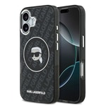 Apple iPhone 17 Kılıf Karl Lagerfeld Orjinal Lisanslı IML Baskılı KL Heads Kapak