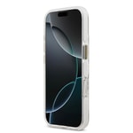 Apple iPhone 17 Kılıf Lacoste Orjinal Lisanslı M-safe Şarj Özellikli Gold Timsah Logolu Buzlu Kapak