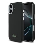 Apple iPhone 17 Kılıf Lacoste Orjinal Lisanslı M-Safe Şarj Özellikli PVC Pike Desenli Arka Yüzey İkonik Timsah Dokuma Logolu Kapak