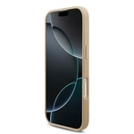Apple iPhone 17 Kılıf Lacoste Orjinal Lisanslı M-safe Şarj Özellikli PU Pike Desenli Metal Logolu Kartlıklı Kapak