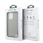Apple iPhone 17 Kılıf Lacoste Orjinal Lisanslı M-safe Şarj Özellikli Champs Elysees PU Deri Tasarımlı Kapak