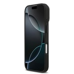 Apple iPhone 17 Kılıf Lacoste Orjinal Lisanslı M-safe Şarj Özellikli Standlı PU Deri Karışık Monogram Desenli Kapak