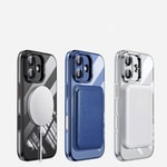 Apple iPhone 17 Kılıf M-safe Şarj Özellikli Wlons Standlı Efsane Kapak