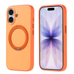 Apple iPhone 17 Kılıf M-Safe Şarj Özellikli Standlı Zore Proton Silikon Kapak
