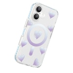 Apple iPhone 17 Kılıf M-Safe Şarj Özellikli Zore Paris Elvo Sert PC Kapak