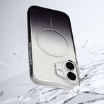 Apple iPhone 17 Kılıf M-safe Şarj Özellikli Metal Standlı Lenyes CK225 Kapak