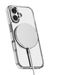 Apple iPhone 17 Kılıf M-safe Şarj Özellikli Standlı Airbag Tasarımlı Mutural Fresh Serisi Kapak