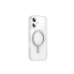 Apple iPhone 17 Kılıf M-safe Şarj Özellikli Wiwu MCC-201 iShield Ultra Serisi Standlı Crystal Sert PC Kapak