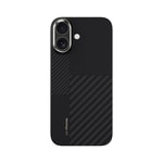 Apple iPhone 17 Kılıf M-safe Şarj Özellikli Karbon Fiber Benks Montage ArmorAir Kevlar Kapak