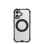 Apple iPhone 17 Kılıf M-safe Şarj Özellikli Parmak Ring Standlı Airbag Tasarımlı Mutural Obsidian Serisi Kapak