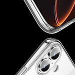 Apple iPhone 17 Kılıf M-safe Şarj Özellikli Transparan Sert PC Wlons Pita Kapak