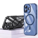 Apple iPhone 17 Kılıf M-safe Şarj Özellikli Wlons Standlı Efsane Kapak